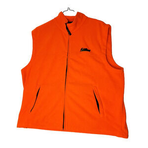 Fieldline Sweater Vest XL Mens Orange Hunting Hunter Fishing Deer Sleeveless